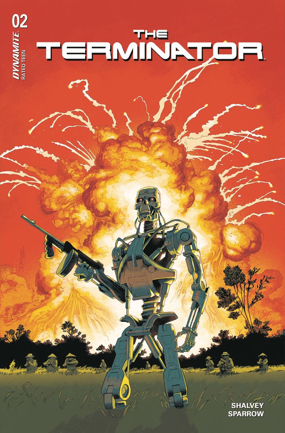 TERMINATOR #2 CVR A SHALVEY DYNAMITE                                                                                       (13th November 2024)