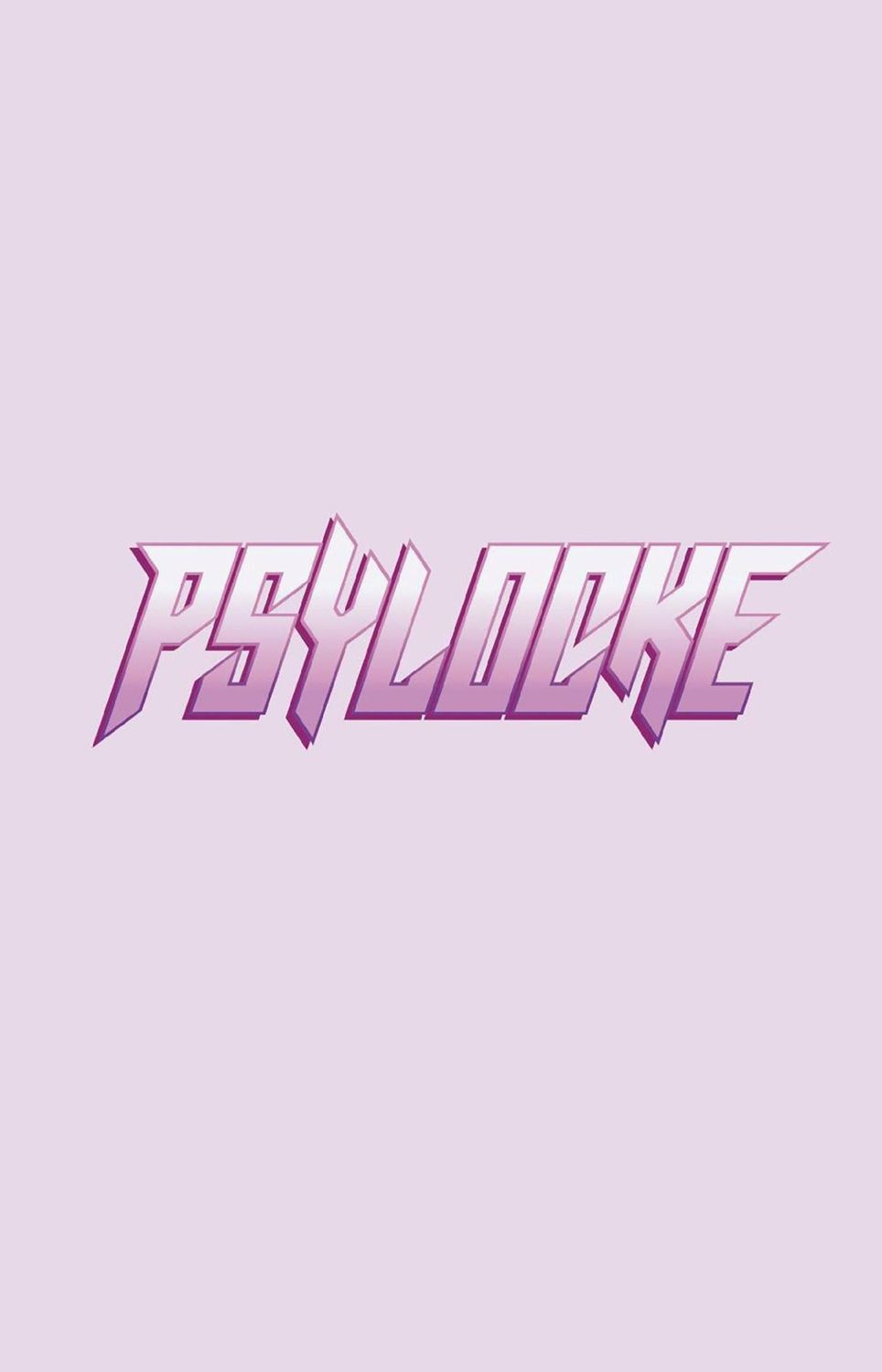 PSYLOCKE #1 LOGO VAR MARVEL COMICS                                                                                       (13th November 2024)
