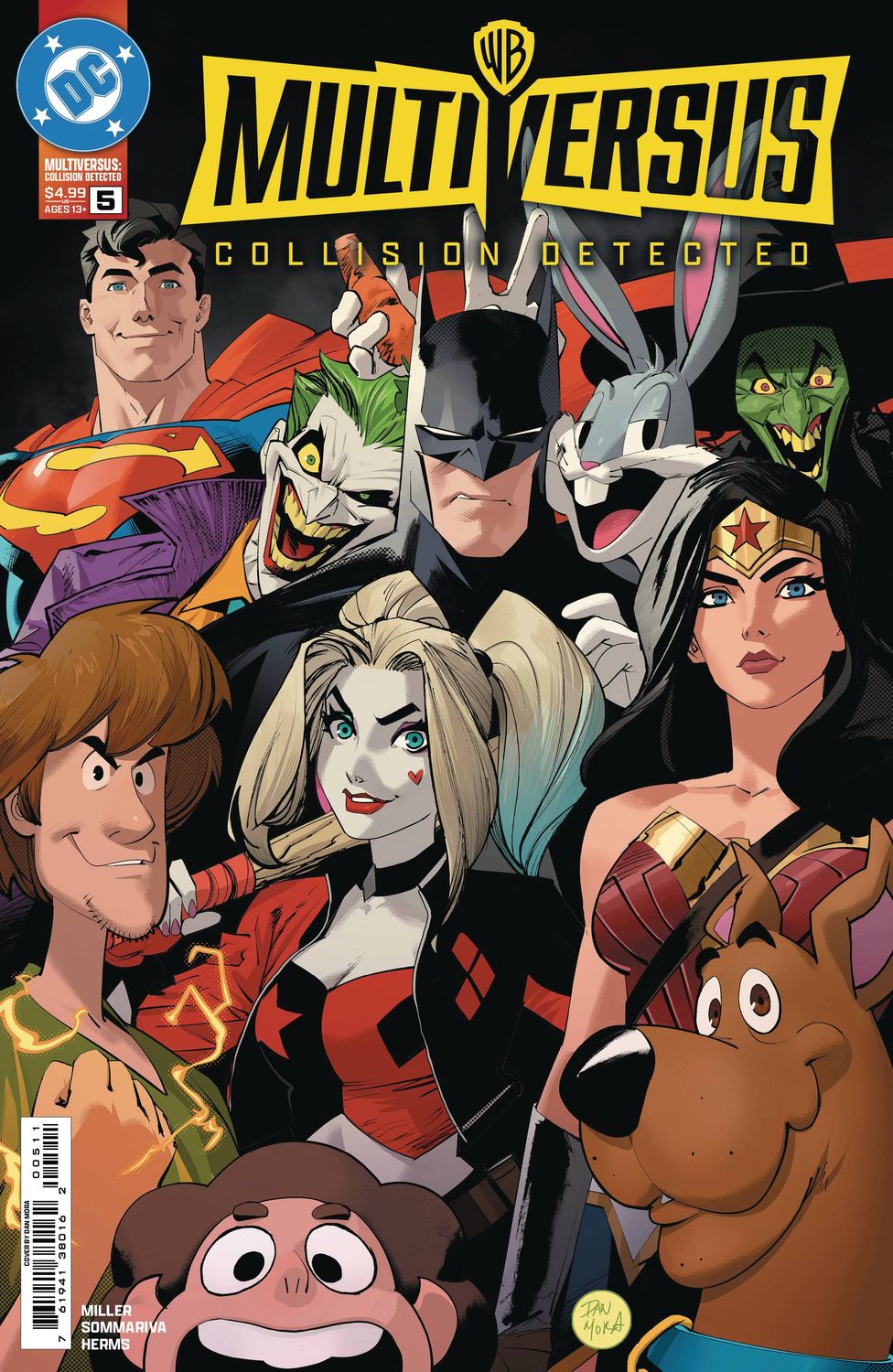 MULTIVERSUS COLLISION DETECTED #5 (OF 6) CVR A DAN MORA DC COMICS                                                                                       (13th November 2024)