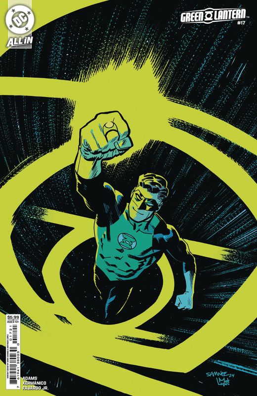GREEN LANTERN #17 CVR B CHRIS SAMNEE CSV DC COMICS                                                                                       (13th November 2024)