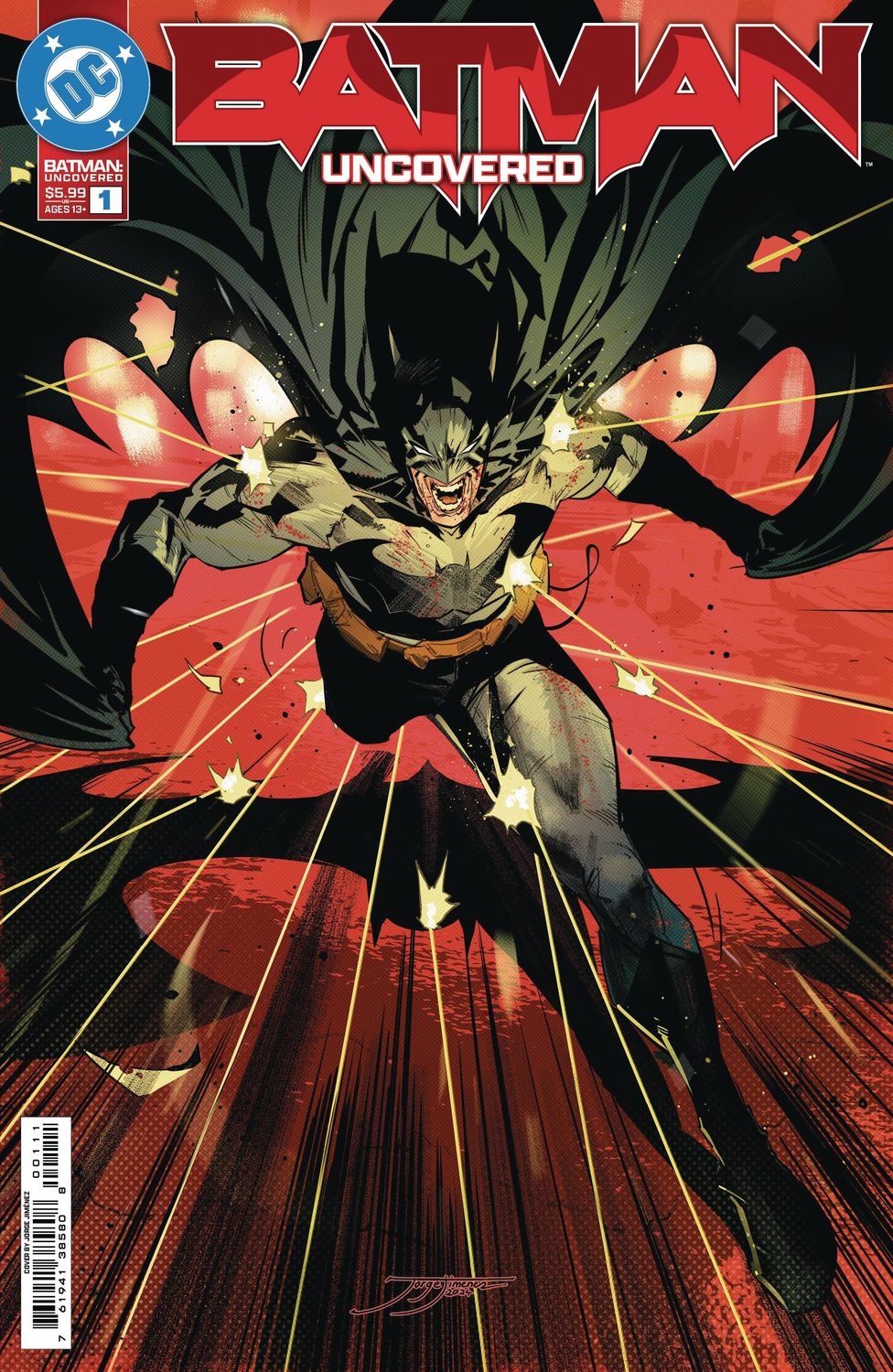 BATMAN UNCOVERED #1 (ONE SHOT) CVR A JORGE JIMENEZ DC COMICS                                                                                       (13th November 2024)