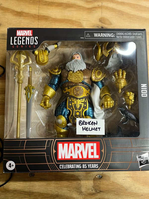 ***BROKEN HELMET*** Marvel Legends Series Odin (Marvel 85th Anniversary)