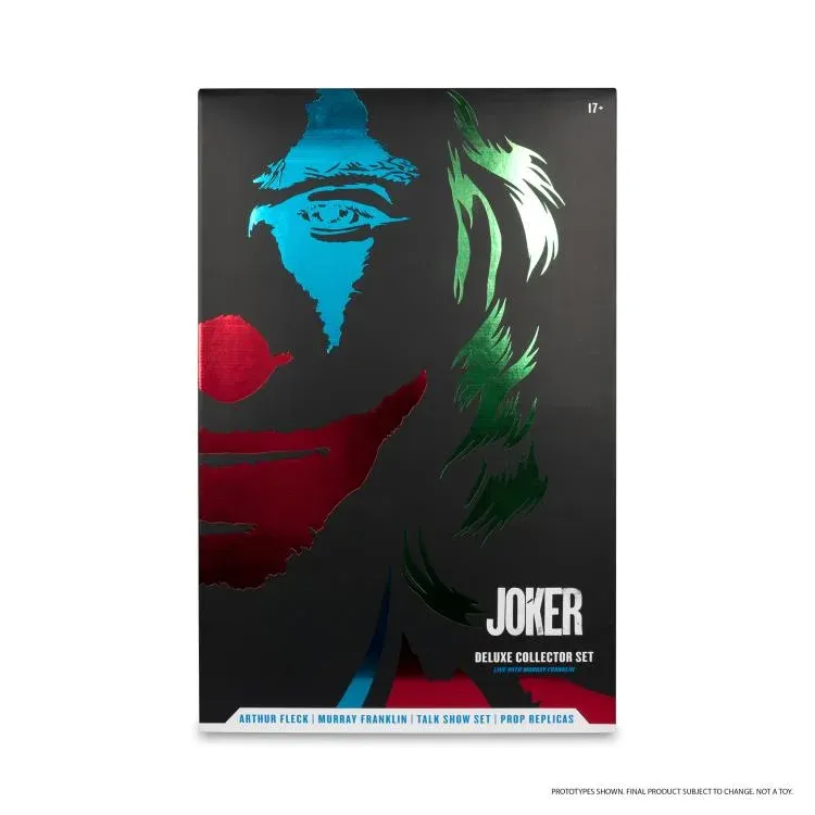 McFarlane Toys DC Multiverse Joker Movie (Limited Edition Deluxe Collector Set – Live with Murray Franklin)