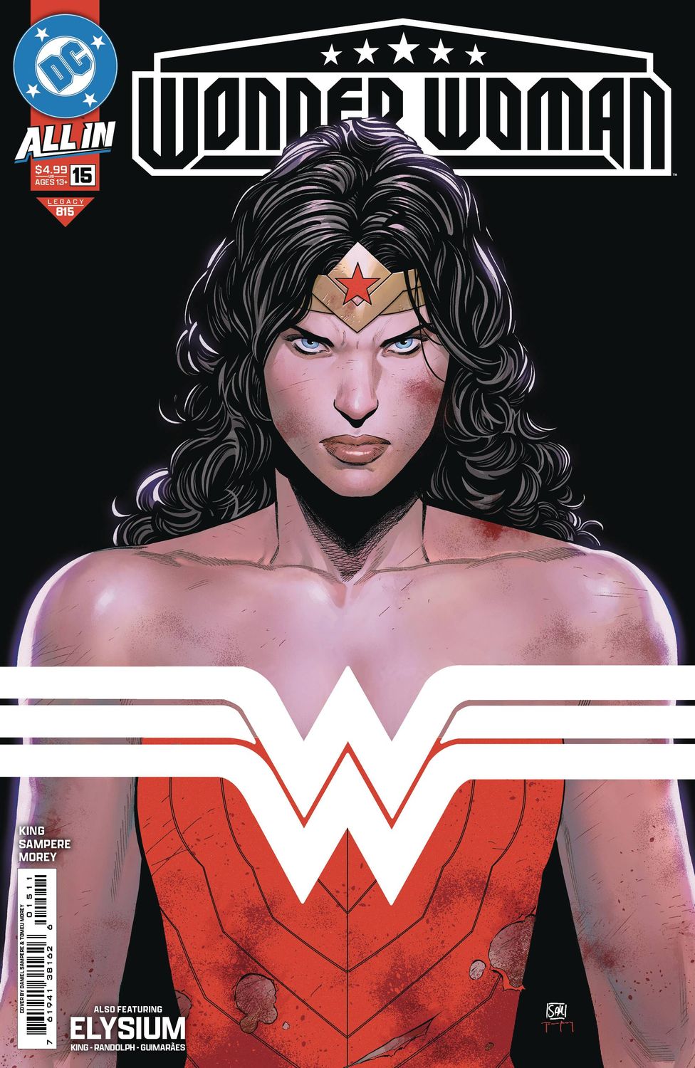 WONDER WOMAN #15 CVR A DANIEL SAMPERE DC COMICS                                                                                       (20th November 2024)