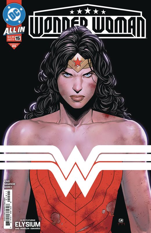 WONDER WOMAN #15 CVR A DANIEL SAMPERE DC COMICS                                                                                       (20th November 2024)