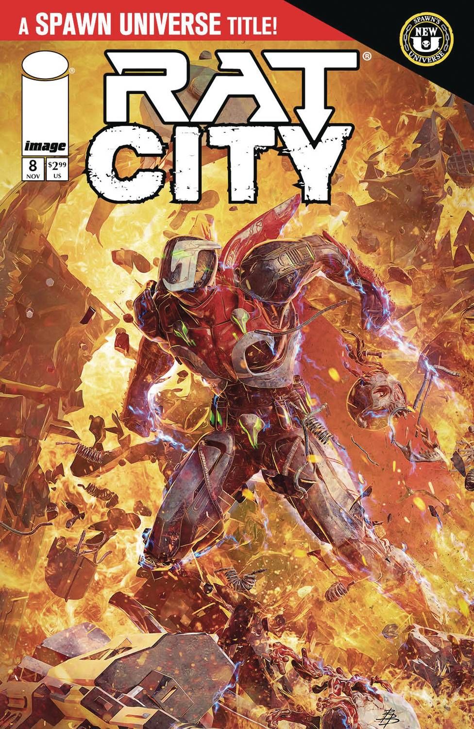 SPAWN RAT CITY #8 CVR A BARENDS IMAGE COMICS                                                                                       (20th November 2024)