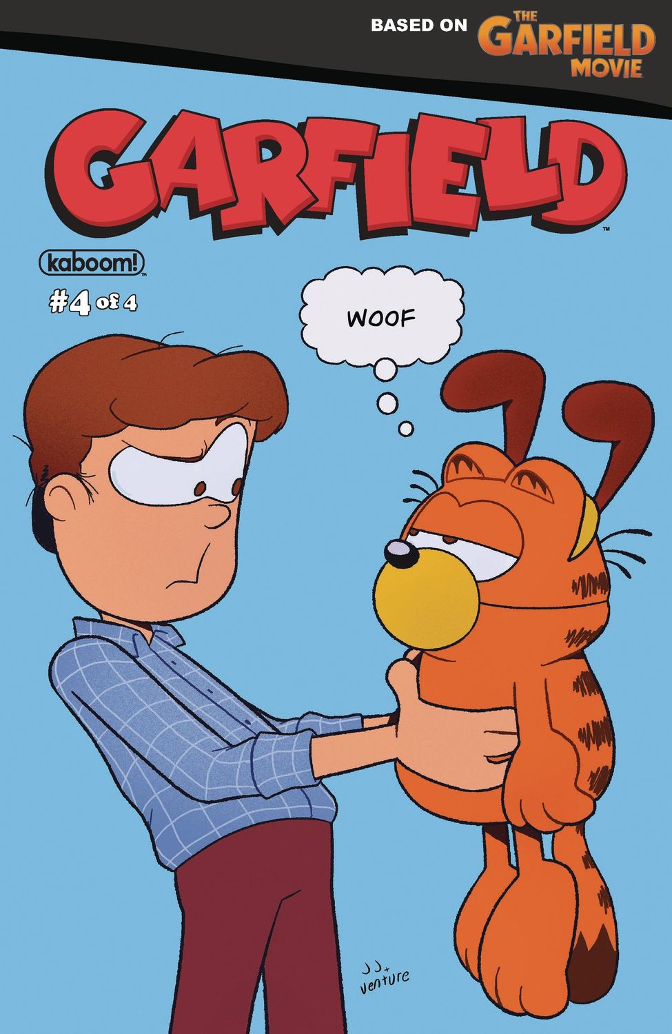 GARFIELD #4 (OF 4) CVR A HARRISON & VENTURE BOOM! STUDIOS                                                                                       (20th November 2024)