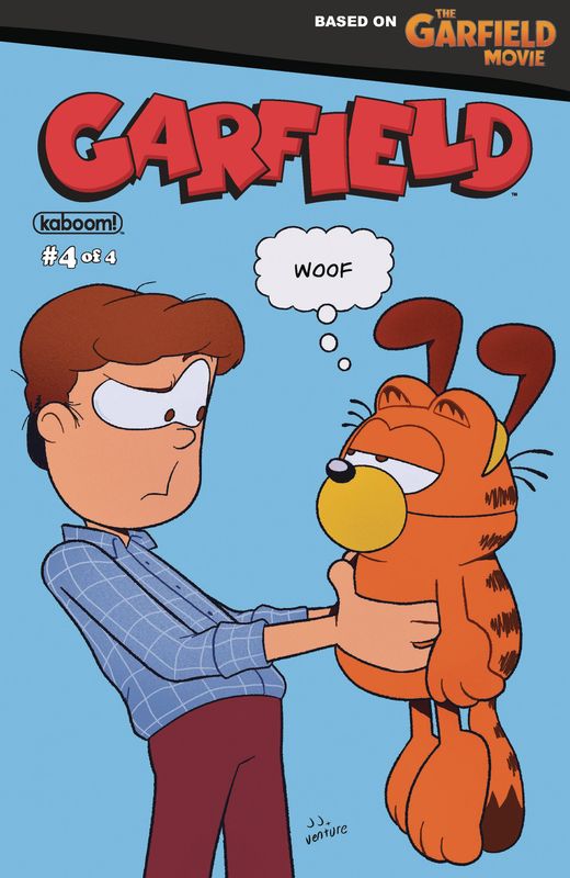 GARFIELD #4 (OF 4) CVR A HARRISON & VENTURE BOOM! STUDIOS                                                                                       (20th November 2024)