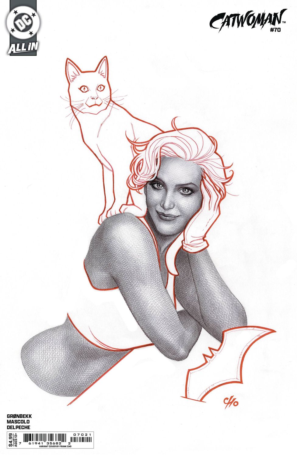 CATWOMAN #70 CVR B FRANK CHO CSV DC COMICS                                                                                      (20th November 2024)