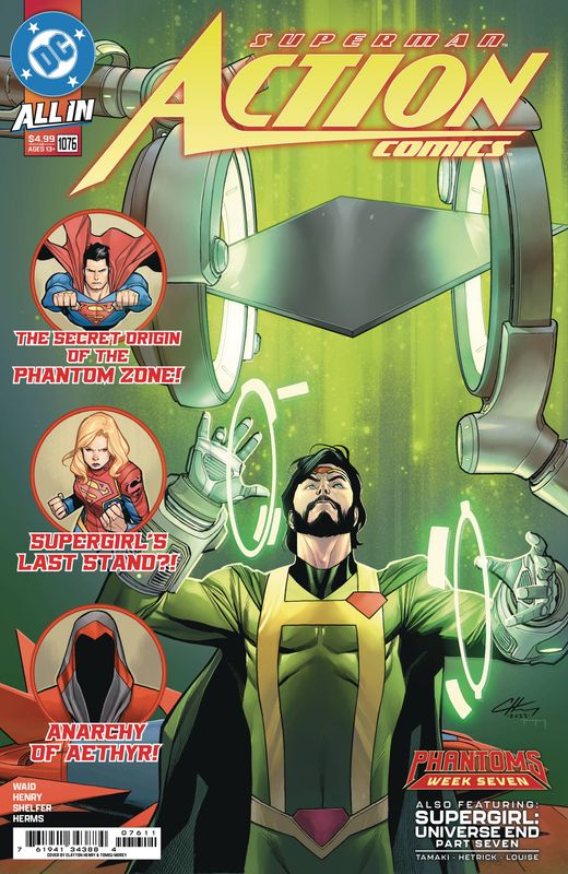 ACTION COMICS #1076 CVR A CLAYTON HENRY DC COMICS                                                                                     (20th November 2024)