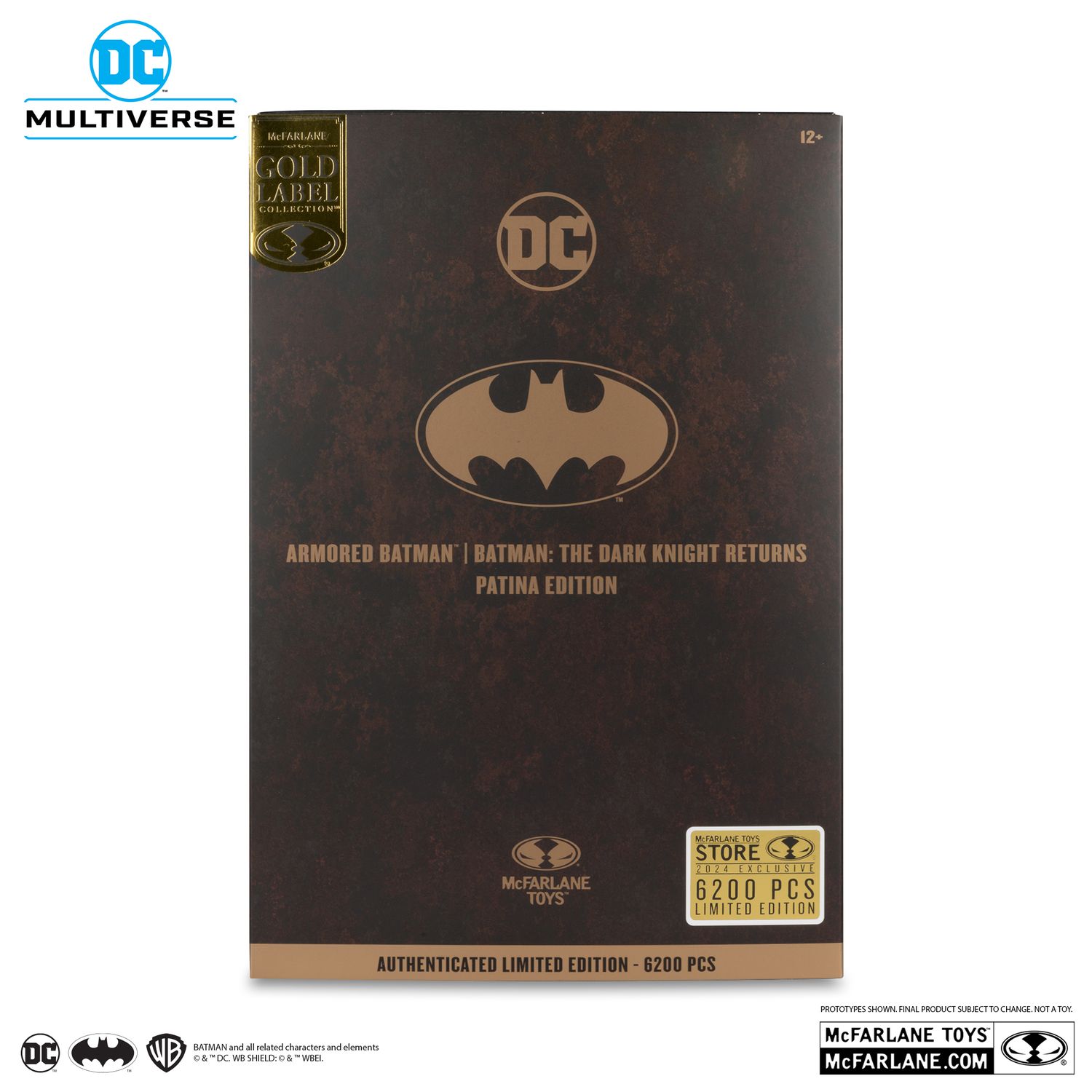 McFarlane Toys DC Multiverse Armored Batman (Batman: The Dark Knight Returns) Patina Edition Gold Label