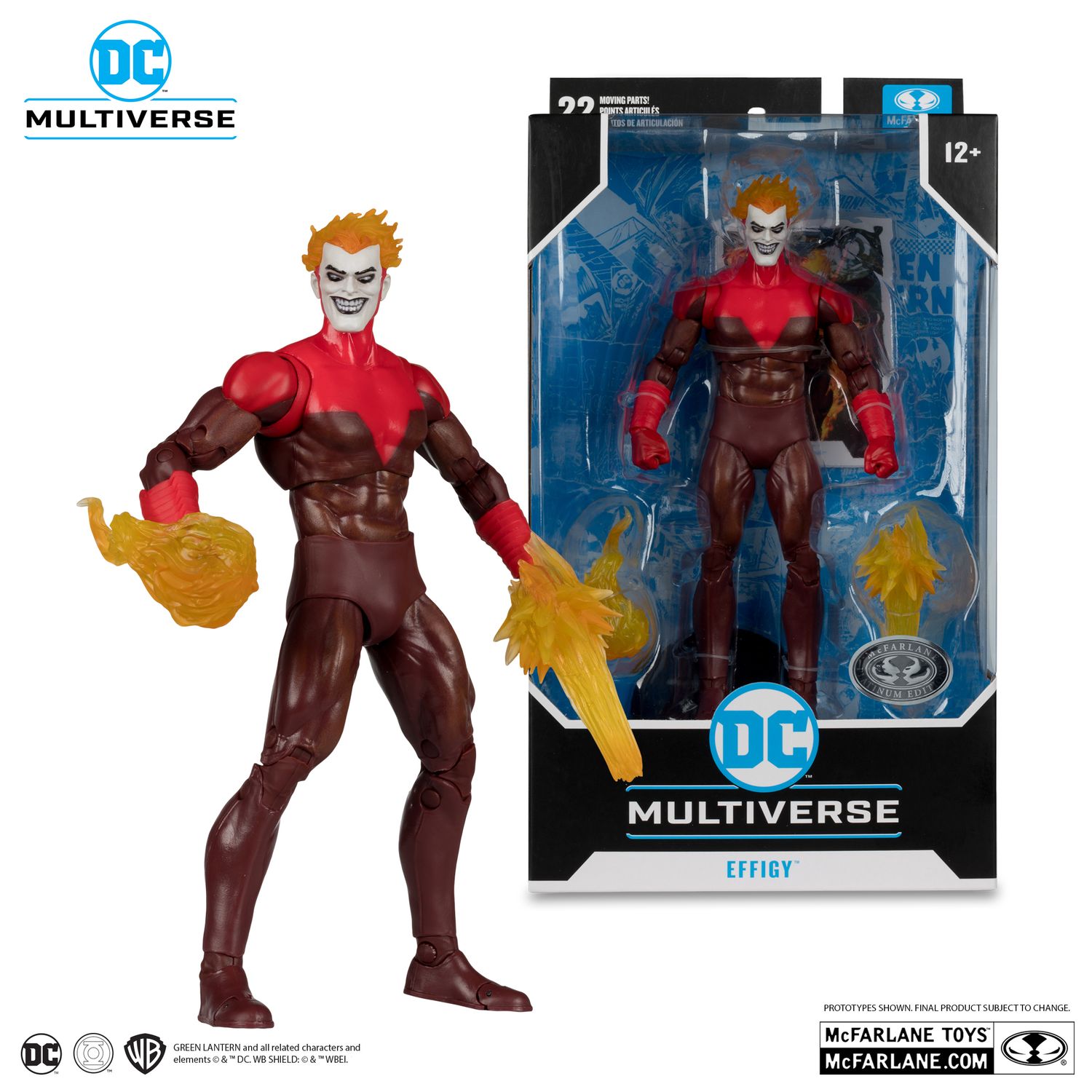 MCFARLANE TOYS 7" DC MULTIVERSE Effigy (Platinum Edition)