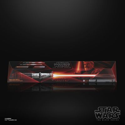 Star Wars The Black Series Baylan Skoll Force FX Elite Electronic Lightsaber