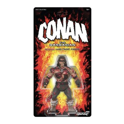 Super7 Conan The Barbarian Vintage Collection Conan (Blood Splattered War Paint) SDCC Exclusive