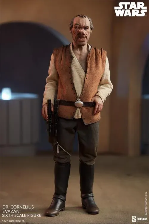 **PRE-ORDER** Sideshow Collectibles Star Wars: A New Hope Scum & Villainy Doctor Cornelius Evazan 1/6 Scale Figure