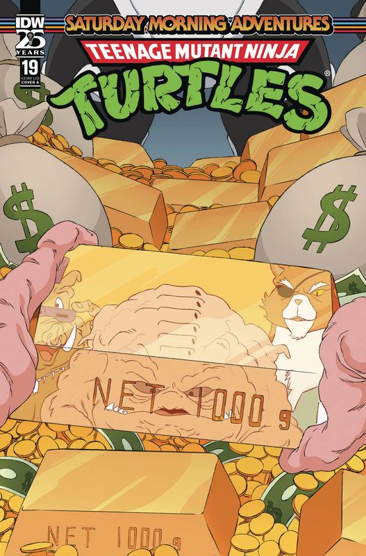 TMNT SATURDAY MORNING ADV #19 CVR A SCHOENING IDW                                                                                       (27th November 2024)