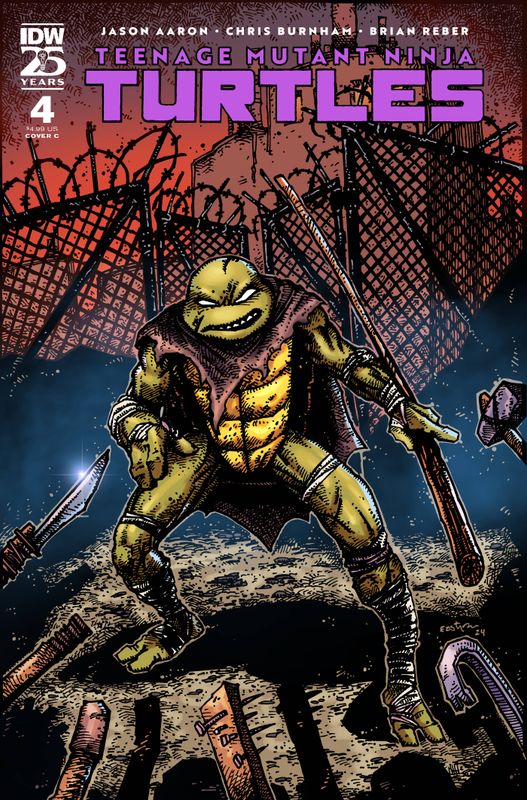 TEENAGE MUTANT NINJA TURTLES 2024 #4 CVR C EASTMAN IDW                                                                                       (27th November 2024)