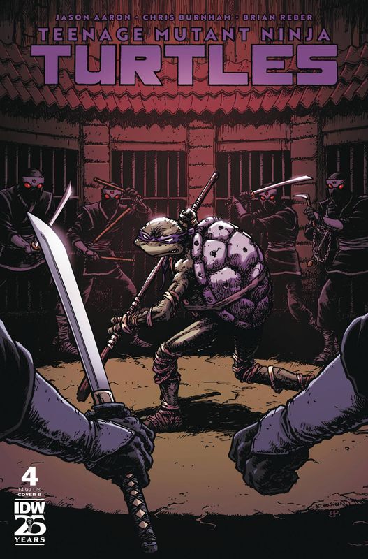 TEENAGE MUTANT NINJA TURTLES 2024 #4 CVR B BURNHAM IDW                                                                                       (27th November 2024)