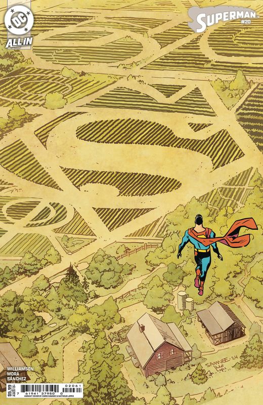 SUPERMAN #20 CVR D CHRIS SAMNEE CSV DC COMICS                                                                                       (27th November 2024)