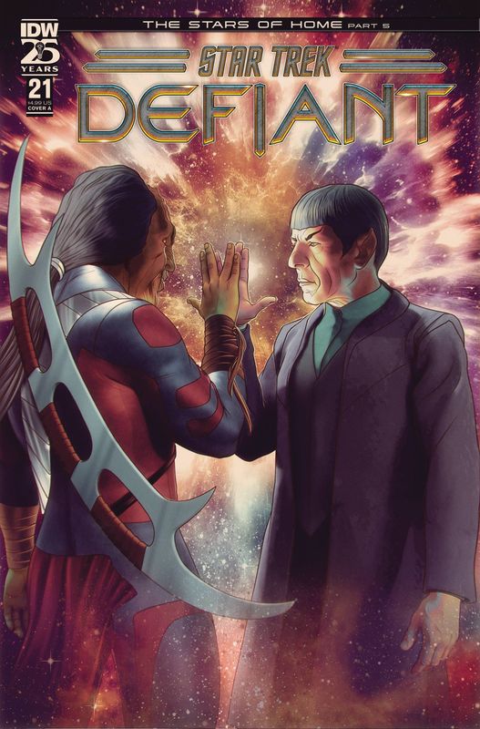 STAR TREK DEFIANT #21 CVR A UNZUETA IDW                                                                                       (27th November 2024)