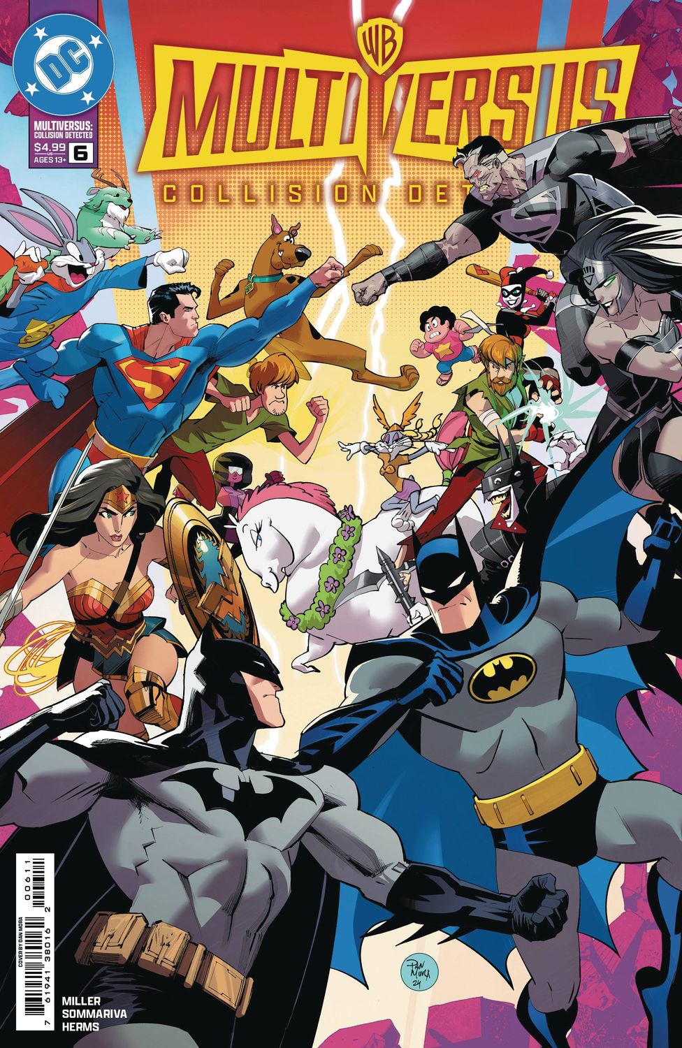 MULTIVERSUS COLLISION DETECTED #6 (OF 6) CVR A DAN MORA DC COMICS                                                                                      (27th November 2024)