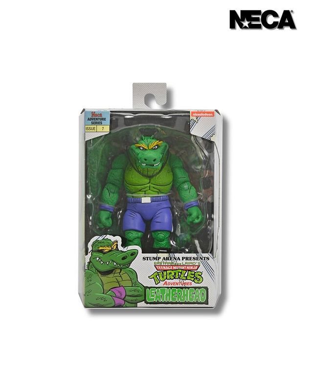 NECA 7 NECA 7" Scale TMNT STUMP WRESTLING LEATHERHEAD (Archie Comics)