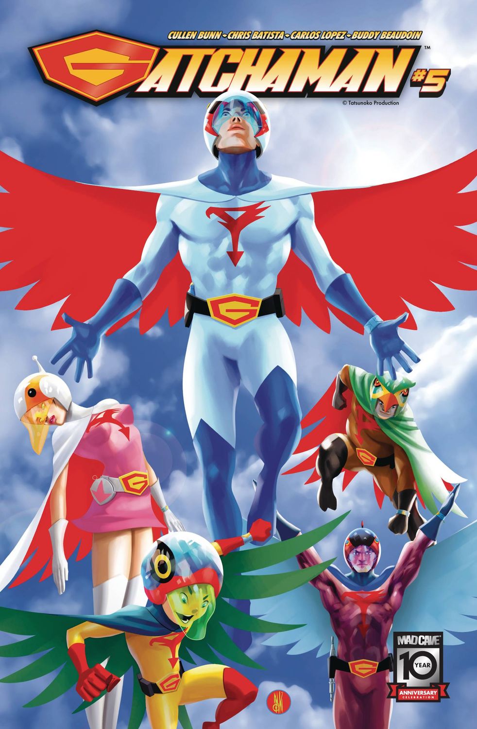 GATCHAMAN #5 CVR A INAKI MIRANDA MAD CAVE STUDIOS                                                                                      (27th November 2024)