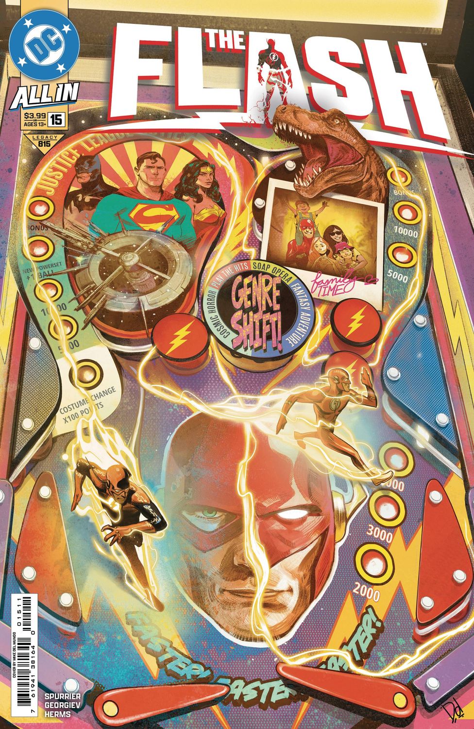 FLASH #15 CVR A MIKE DEL MUNDO DC COMICS                                                                                      (27th November 2024)