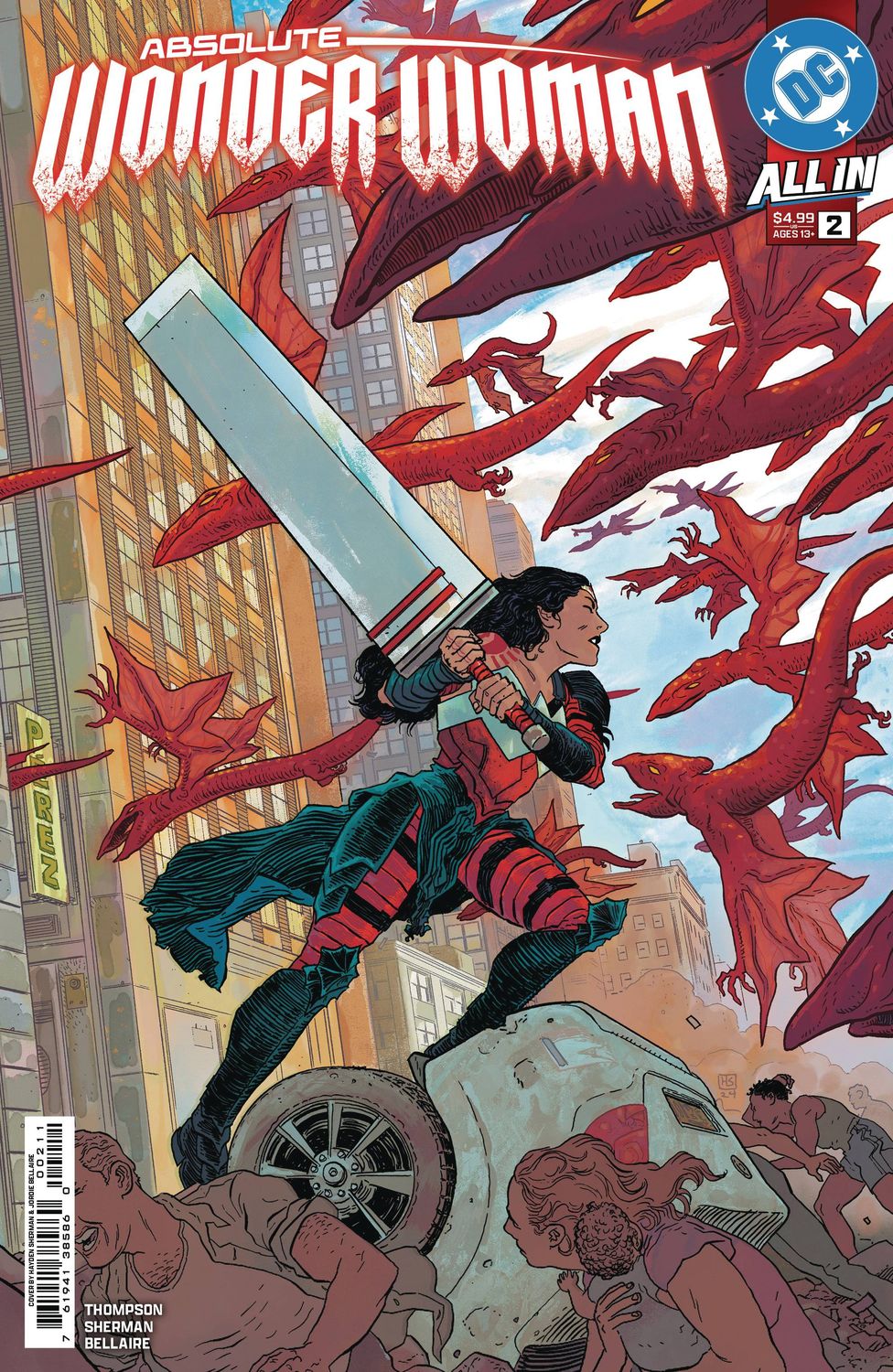 ABSOLUTE WONDER WOMAN #2 CVR A HAYDEN SHERMAN DC COMICS                                                                                      (27th November 2024)