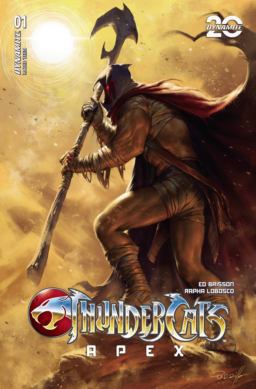 THUNDERCATS APEX #1 CVR B PARRILLO DYNAMITE                                                                                       (4th December 2024)