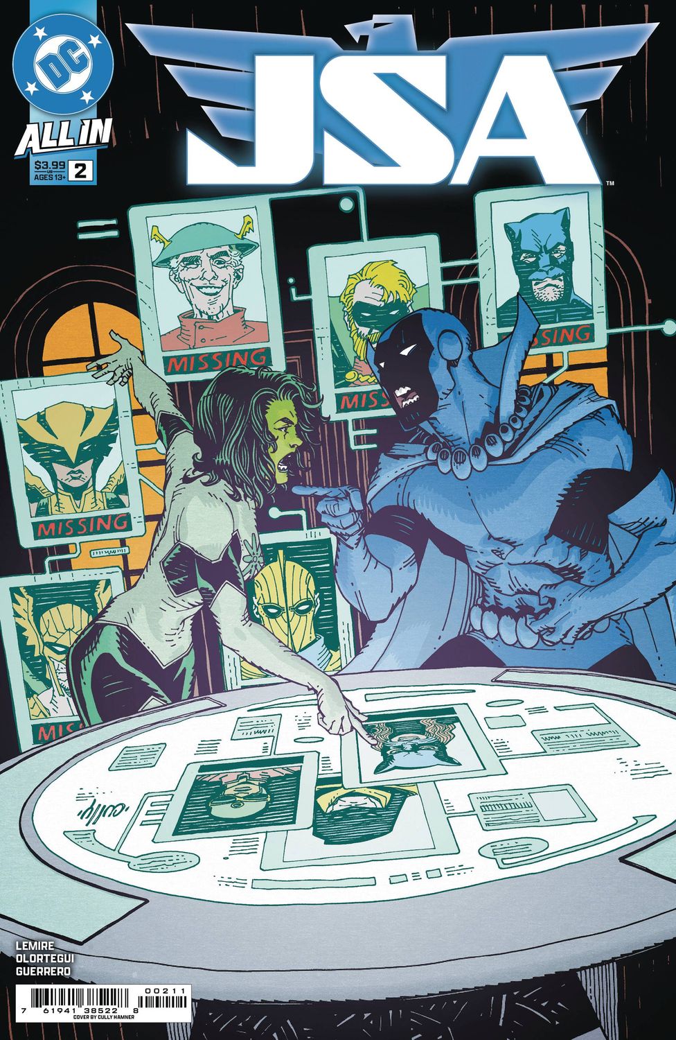 JSA #2 CVR A CULLY HAMNER DC COMICS                                                                                       (4th December 2024)