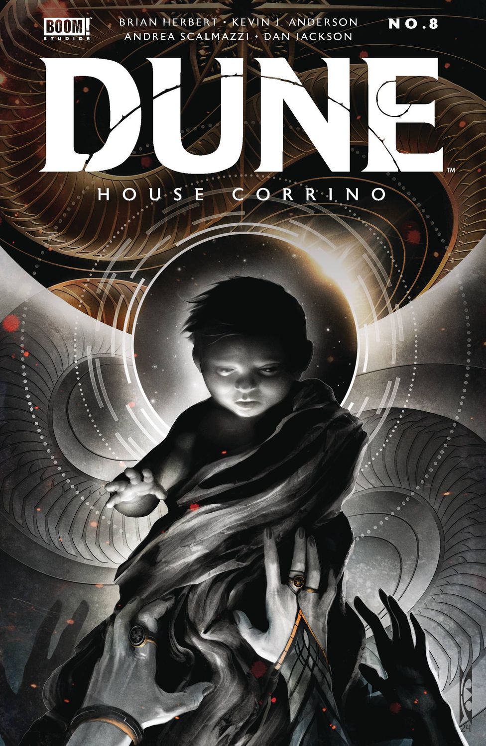 DUNE HOUSE CORRINO #8 (OF 8) CVR A SWANLAND (MR) BOOM! STUDIOS                                                                                       (4th December 2024)