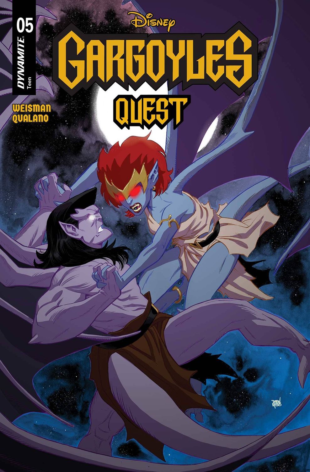 GARGOYLES QUEST #5 CVR A MOSS DYNAMITE                                                                                       (4th December 2024)
