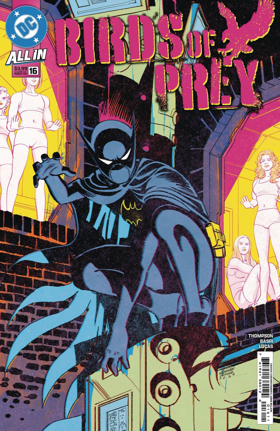 BIRDS OF PREY #16 CVR A LEONARDO ROMERO DC COMICS                                                                                       (4th December 2024)