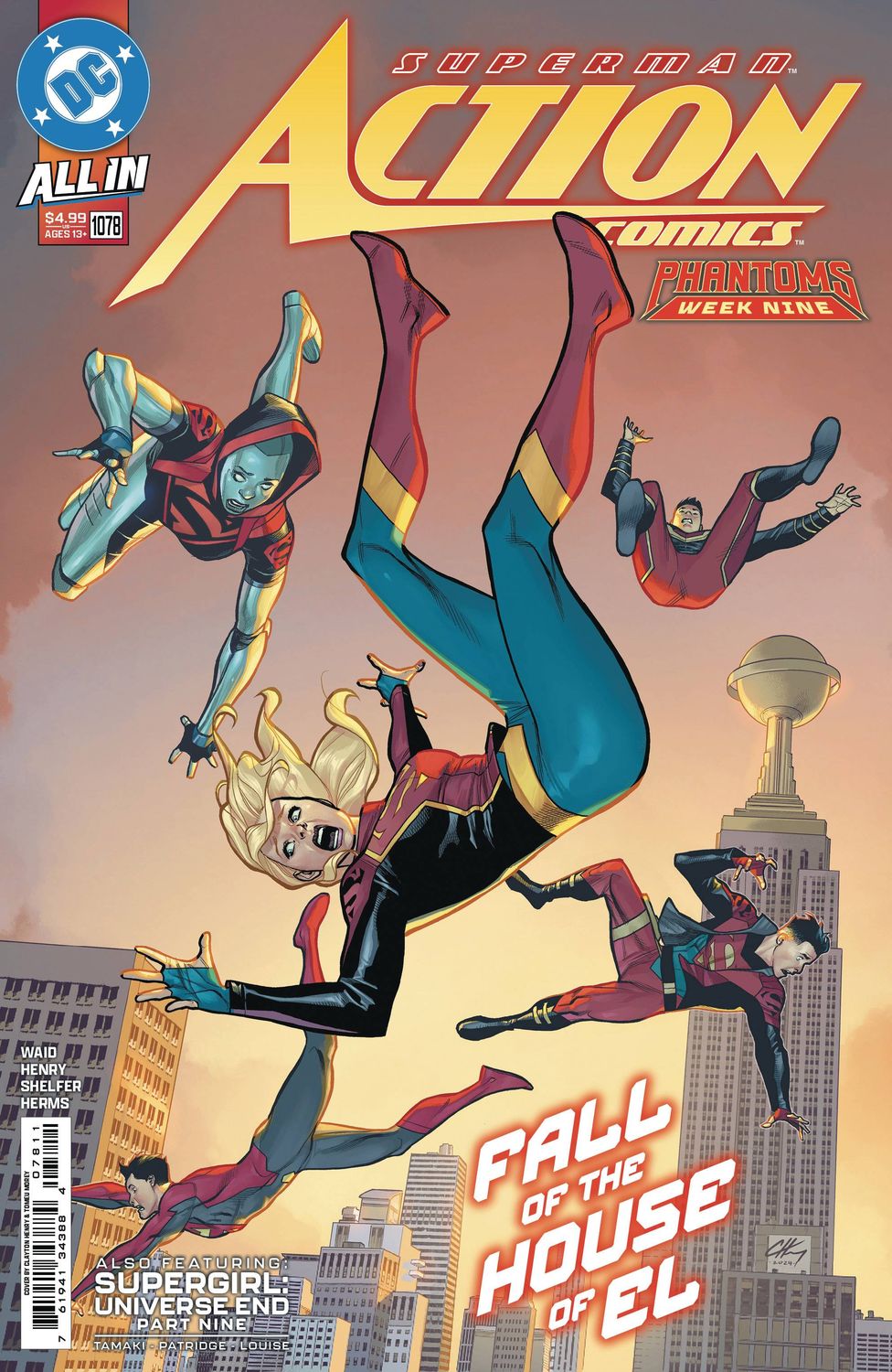 ACTION COMICS #1078 CVR A CLAYTON HENRY DC COMICS                                                                                       (4th December 2024)