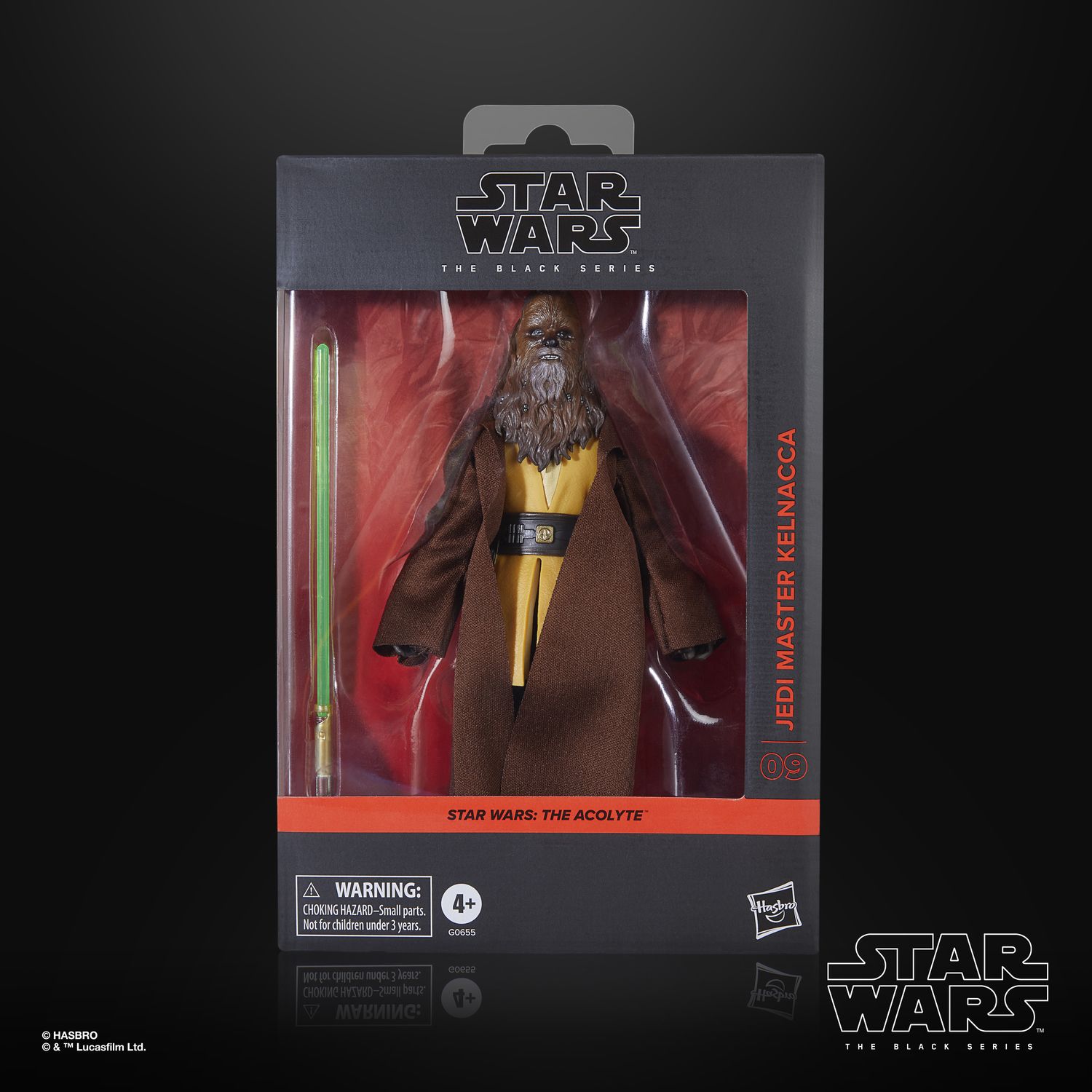 Star Wars The Black Series Jedi Master Kelnacca (The Acolyte) Deluxe Collectible 6 Inch Action Figure