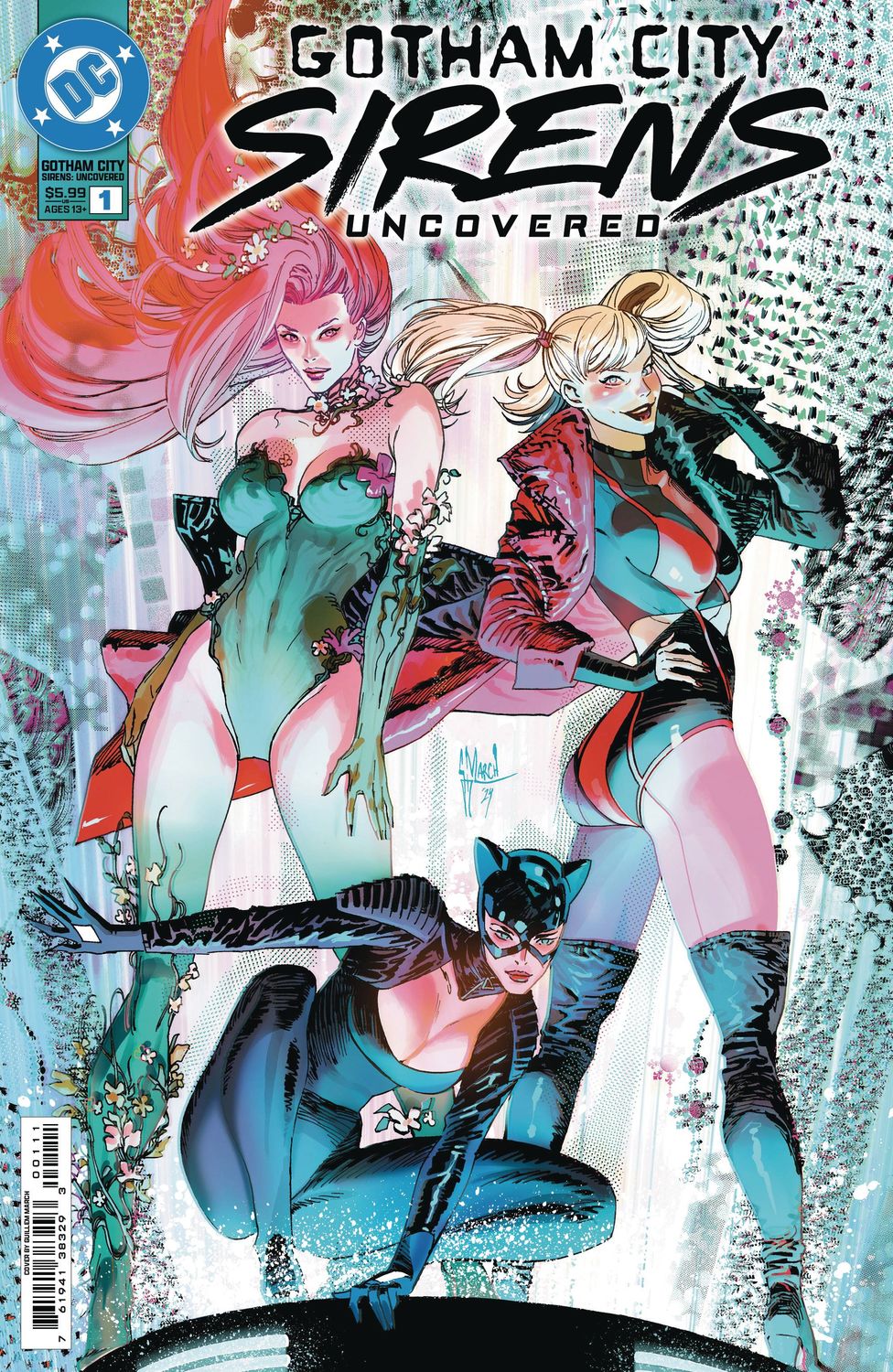 GOTHAM CITY SIRENS UNCOVERED #1 OS CVR A GUILLEM MARCH DC COMICS                                                                                       (11th December 2024)