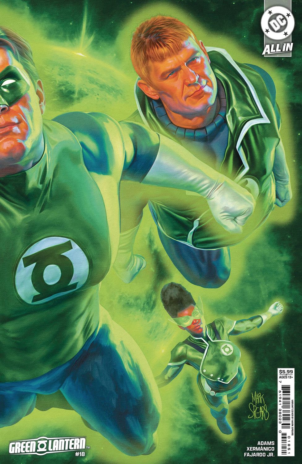 GREEN LANTERN #18 CVR C MARK SPEARS CONNECTING CSV DC COMICS                                                                                       (11th December 2024)