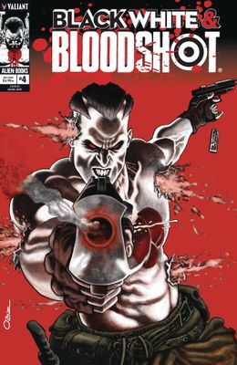 BLACK WHITE & BLOODSHOT #4 (OF 4) CVR A ORTIZ (MR) VALIANT                                                                                       (11th December 2024)