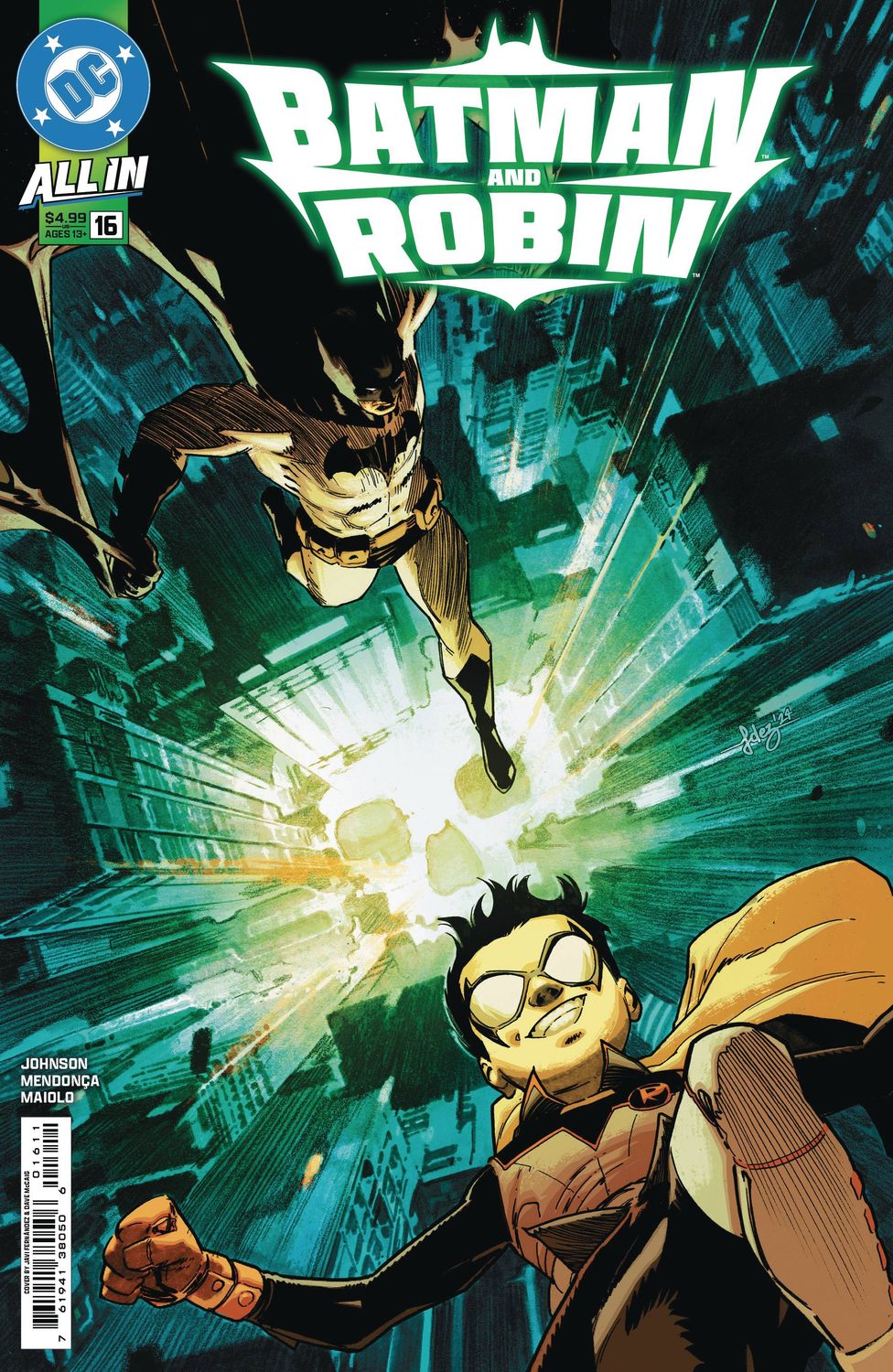 BATMAN AND ROBIN #16 CVR A JAVIER FERNANDEZ DC COMICS                                                                                       (11th December 2024)