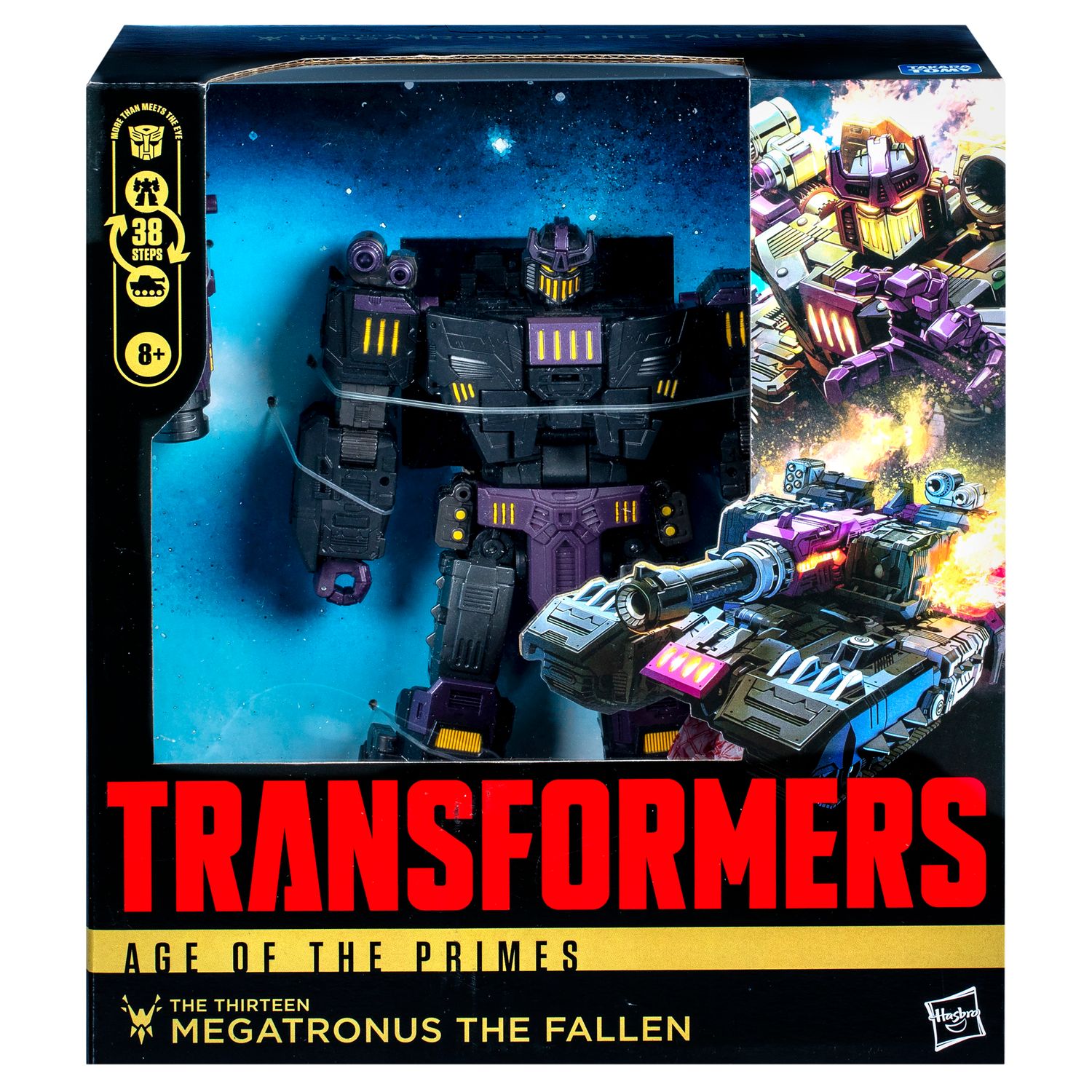 Transformers Age of the Primes Leader Class The Thirteen Megatronus the Fallen Action Figure