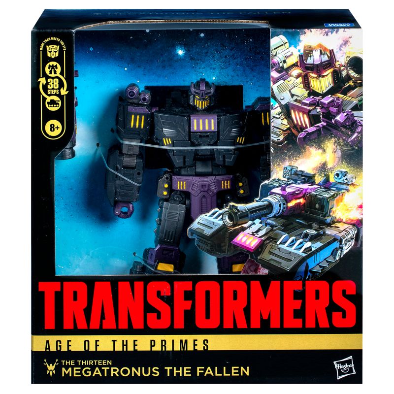Transformers Age of the Primes Leader Class The Thirteen Megatronus the Fallen Action Figure