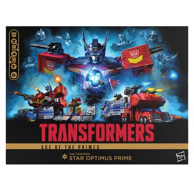 ***PRE ORDER*** Transformers Age of the Primes Titan Class The Thirteen Star Optimus Prime Action Figure