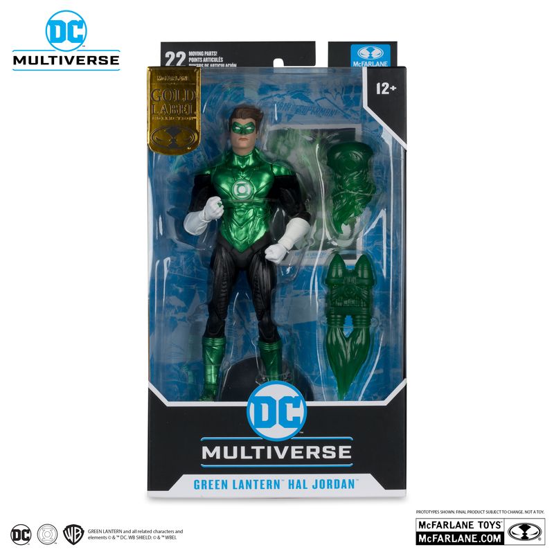 MCFARLANE TOYS 7" DC MULTIVERSE Green Lantern (Hal Jordan) Gold Label