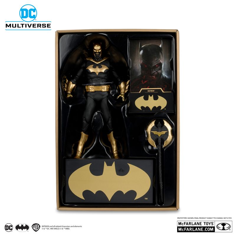 MCFARLANE TOYS 7 MCFARLANE TOYS 7" DC MULTIVERSE Batman (DC vs Vampires) Knightmare Edition Gold Label