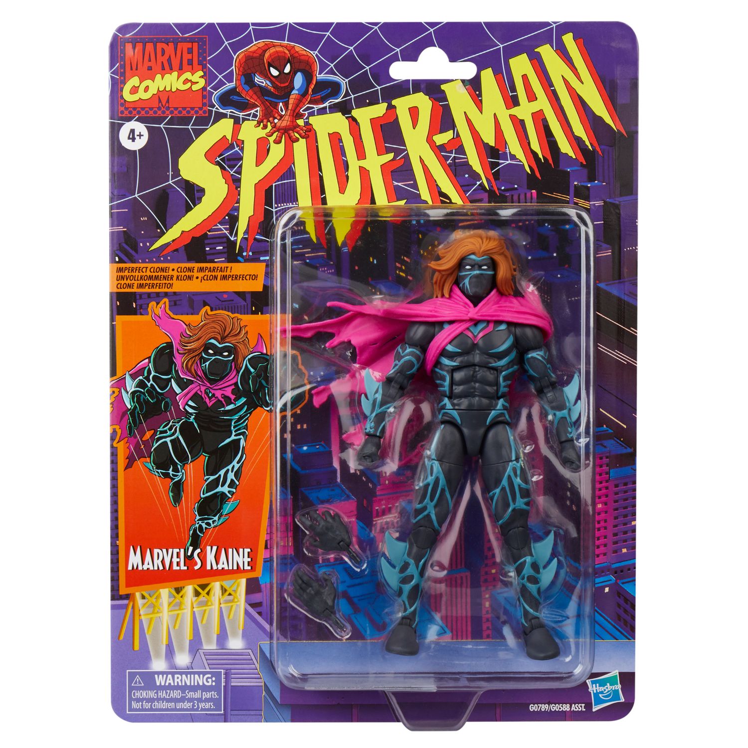 Marvel Legends 6" Spider Man Retro Wave 5 Kaine Comics Action Figure