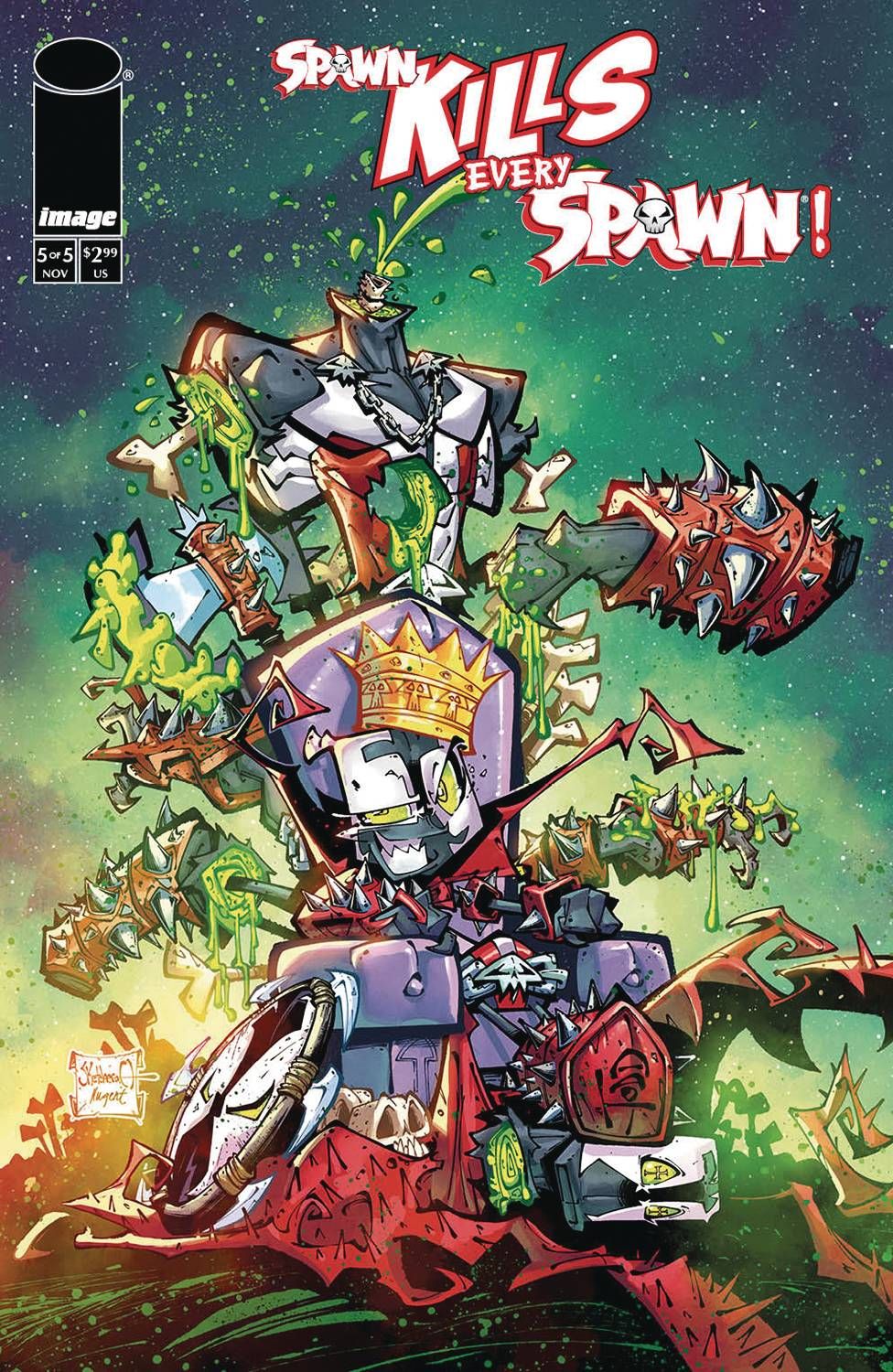 SPAWN KILLS EVERY SPAWN #5 (OF 5) CVR A DUENAS IMAGE COMICS                                                                                      (18th December 2024)