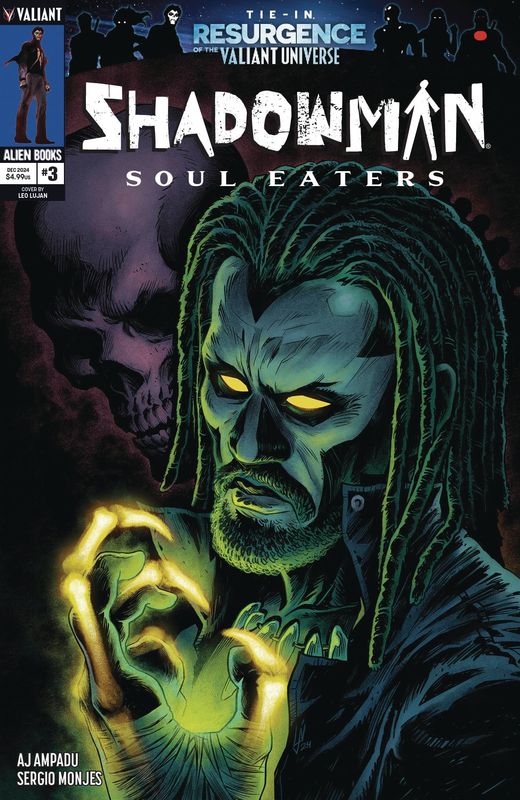 SHADOWMAN SOUL EATERS #3 (OF 4) CVR A LUJAN VALIANT                                                                                      (18th December 2024)