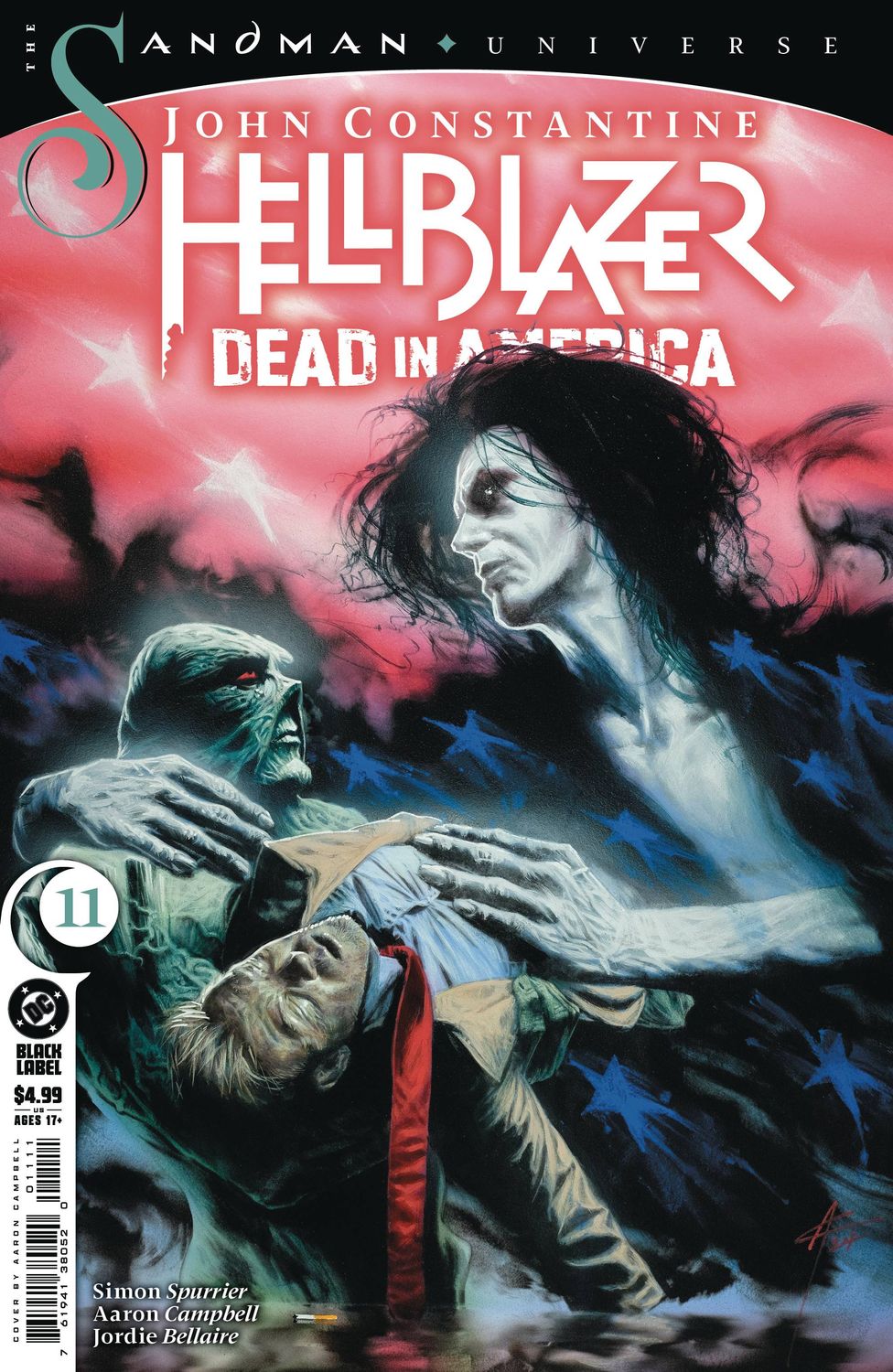JOHN CONSTANTINE HELLBLAZER DEAD AMERICA #11 (OF 11) CVR A DC COMICS                                                                                      (18th December 2024)