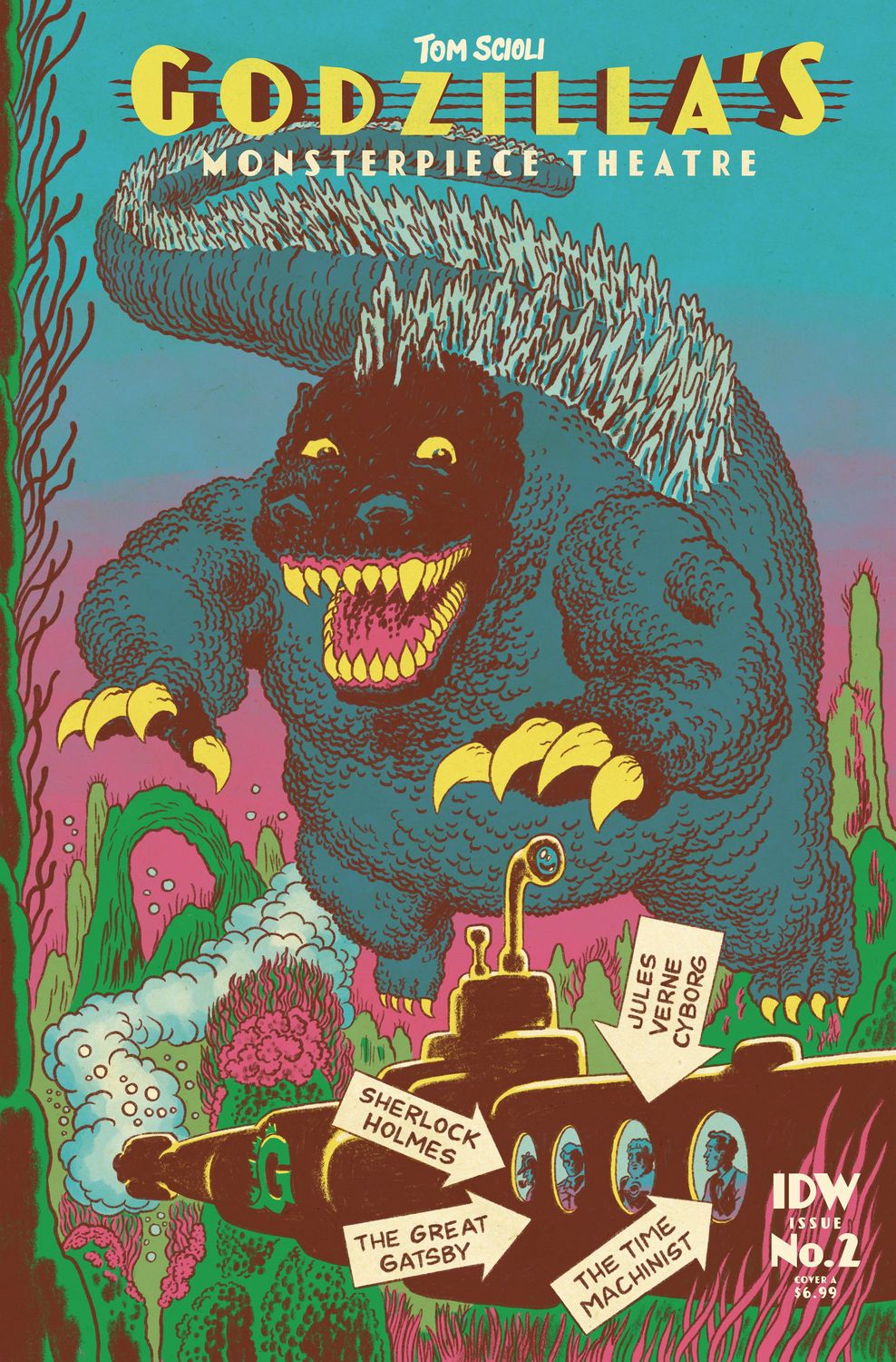 GODZILLA MONSTERPIECE THEATRE #2 CVR A SCIOLI IDW                                                                                              (18th December 2024)
